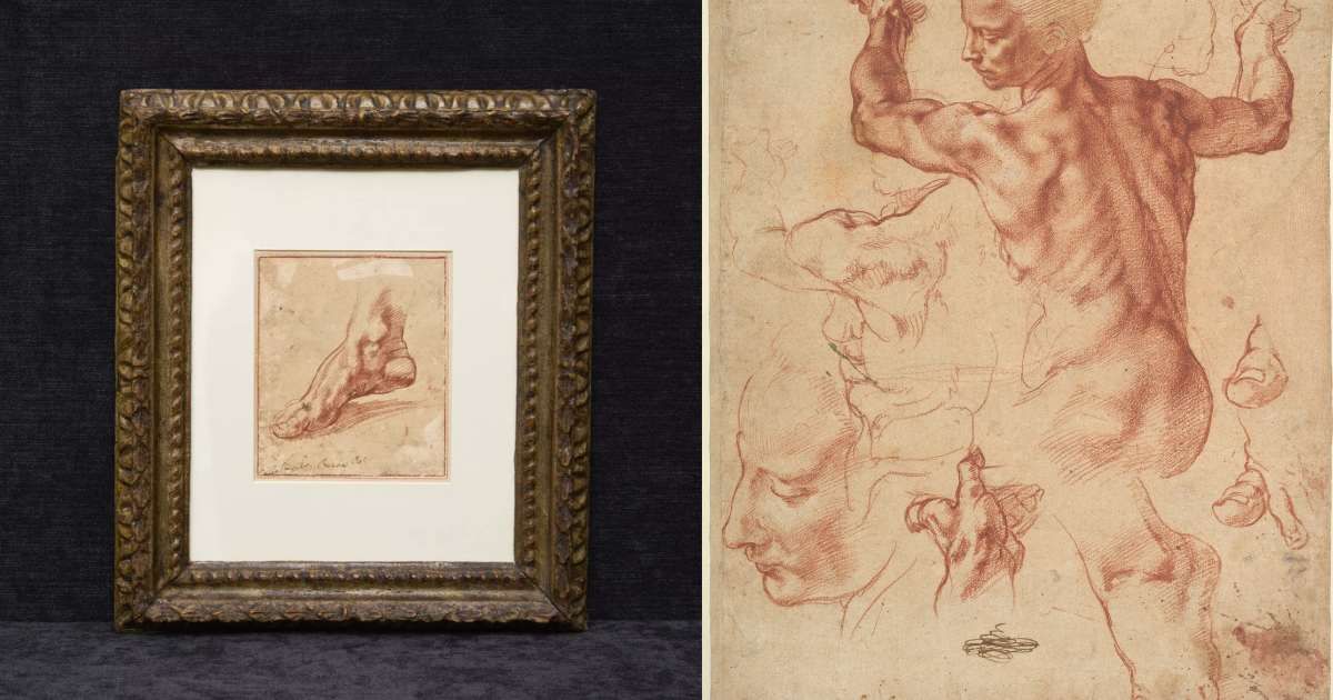Michelangelo's secret drawing set to become first Sistine study ever